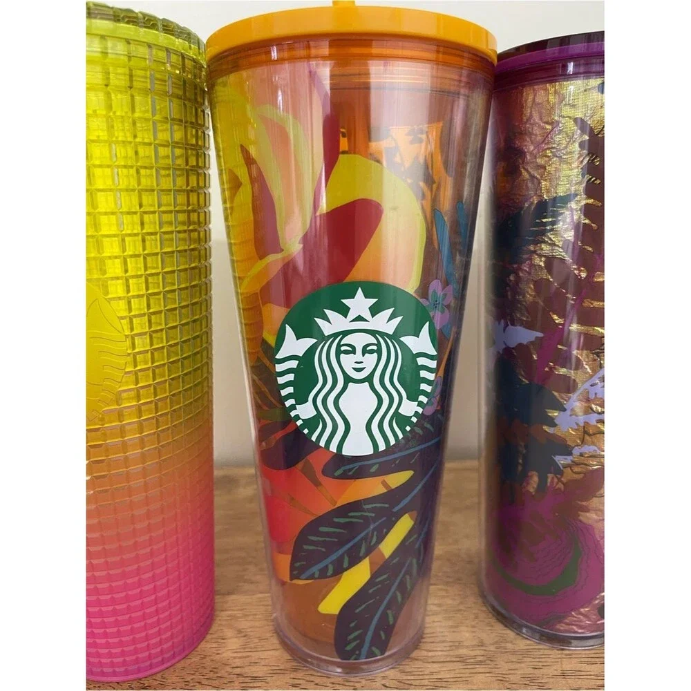 Starbucks Cold Cup Tumbler Set of 4 24 oz